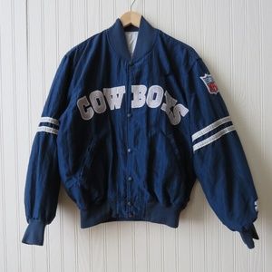 Vintage Starter Bomber Jacker Dallas Cowboys M